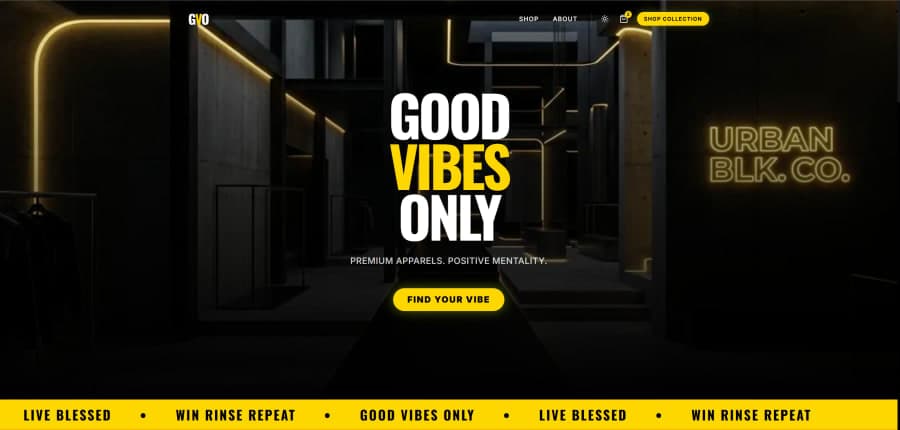 How We Built a Premium Streetwear E-commerce Platform with Automated Print-on-Demand Order Routing for Good Vibes Only — Fashion & Apparel / Streetwear E-commerce